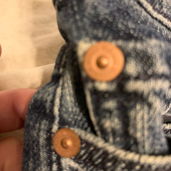 Women’s size 26 Mid rise True religion, bought them cut up  . Love them. - Picture 8 of 14